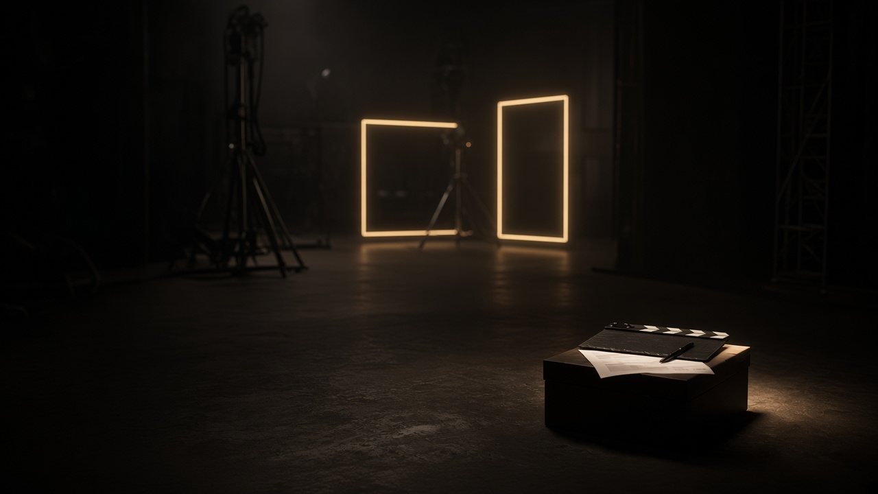 Editorial still illustrating widescreen 16:9 and vertical 9:16 dual-format video composition